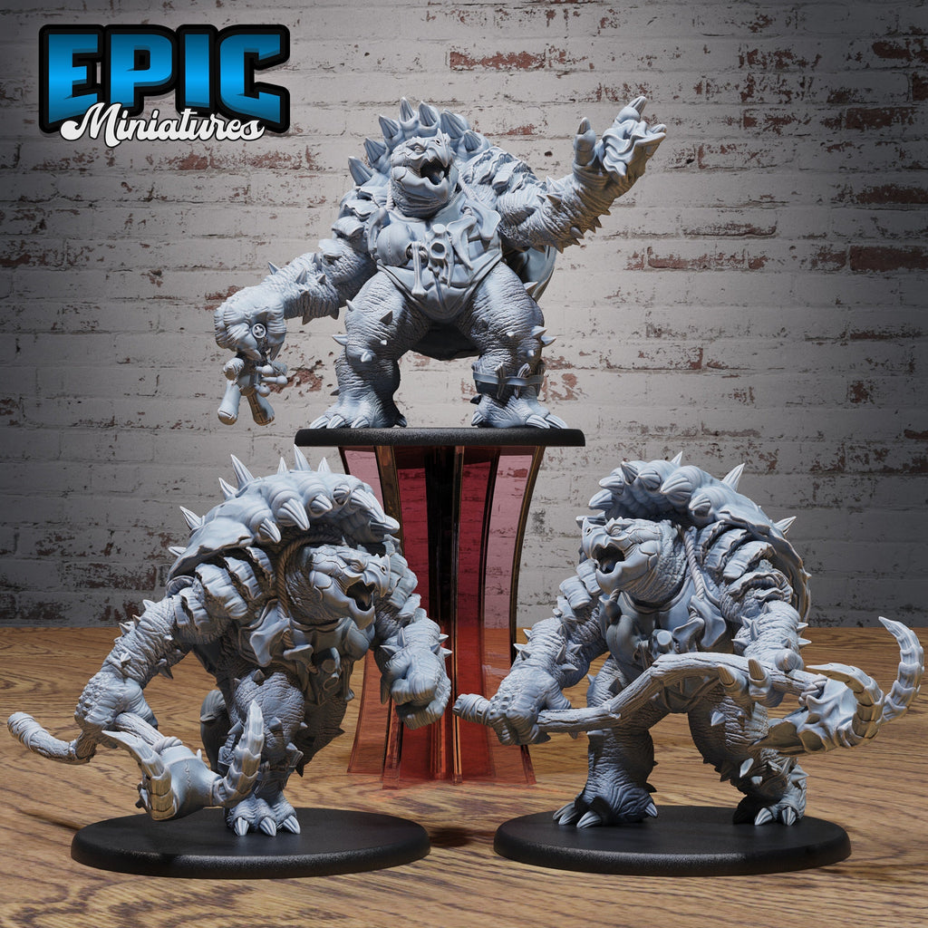 Elder Turtle Folk – Dungeons & Dragons Monster – Resin Miniature