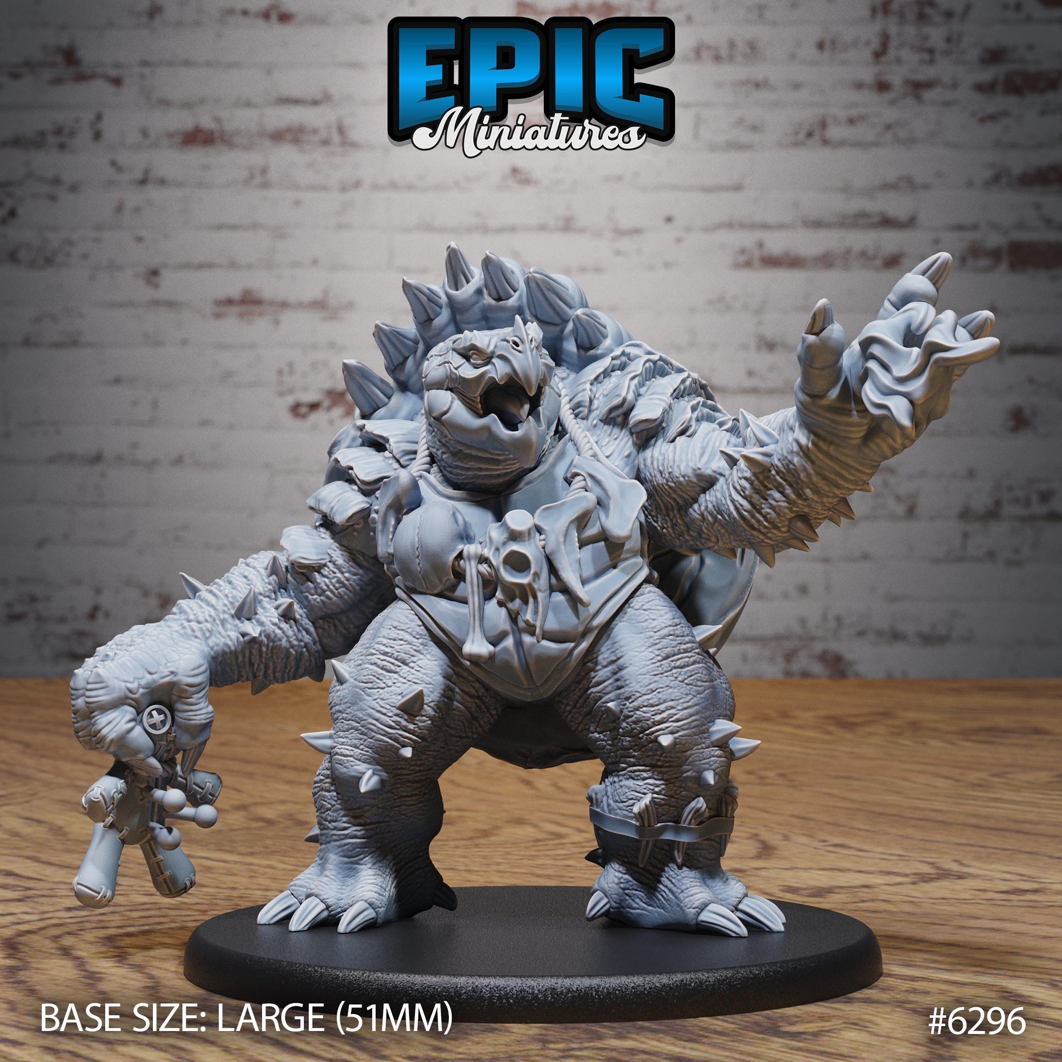 Elder Turtle Folk – Dungeons & Dragons Monster – Resin Miniature