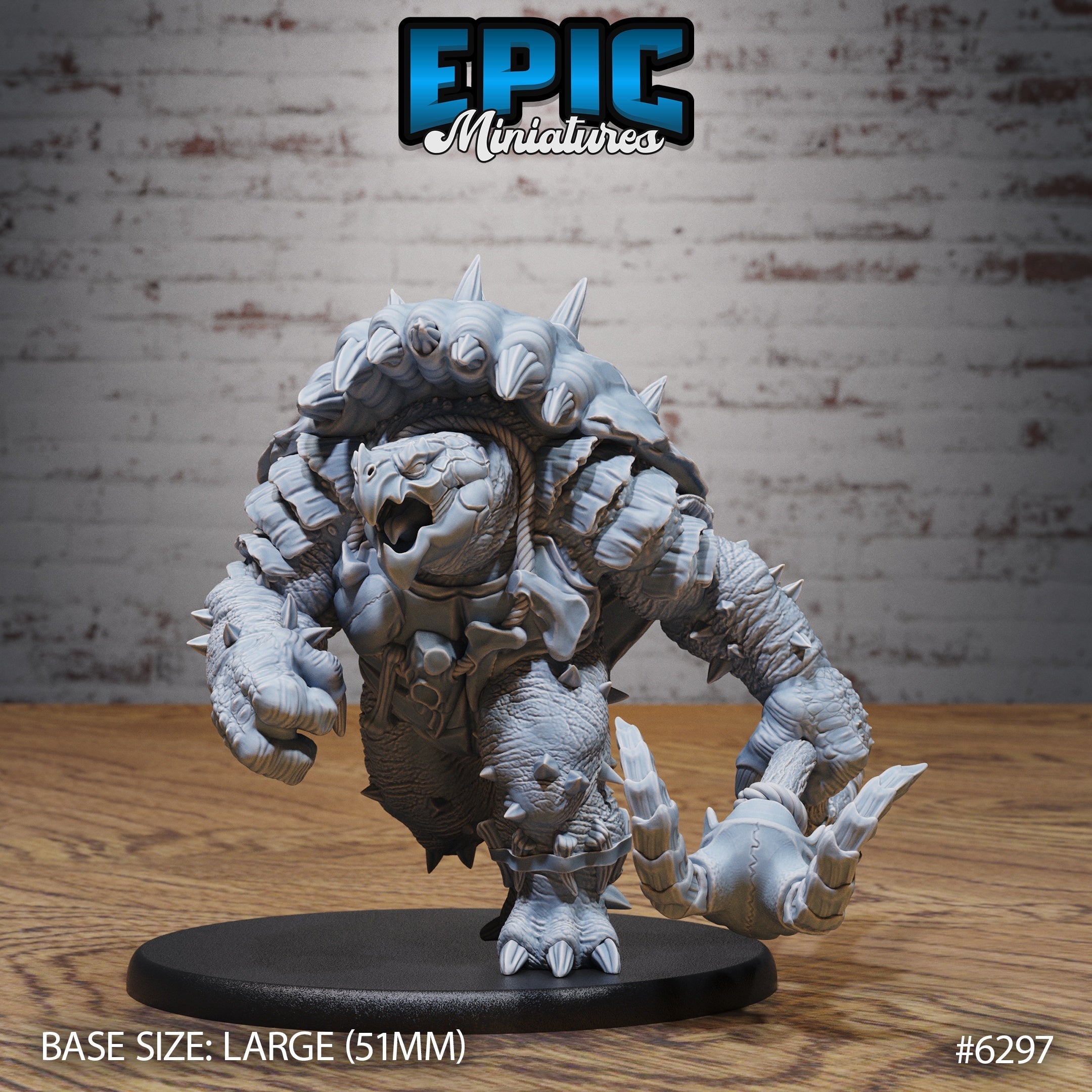 Elder Turtle Folk – Dungeons & Dragons Monster – Resin Miniature