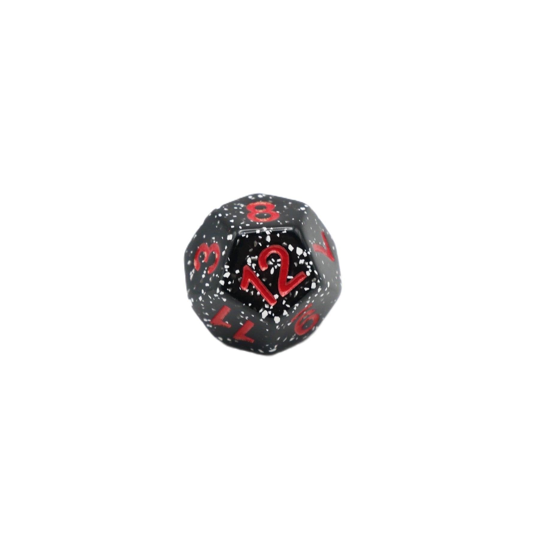 Obsidian Malphite - 7 Piece DnD Dice Set | Acrylic RPG Gaming Dice