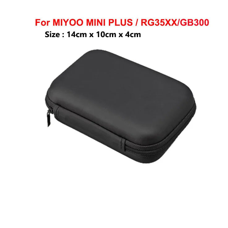 Portable Game Console Storage Case | Hard EVA Protective Travel Bag for R36S, Miyoo Mini Plus, RG35XX Plus, GB300