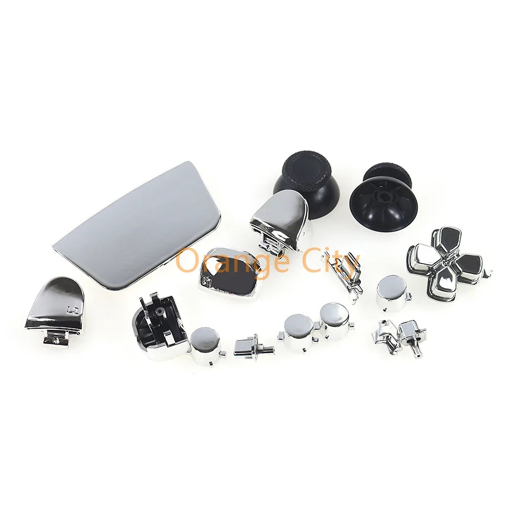 1Set Gamepad Full Set Buttons for PS5 3.0 V3.0 Electroplated Button Kit | Game Controller Accessories
