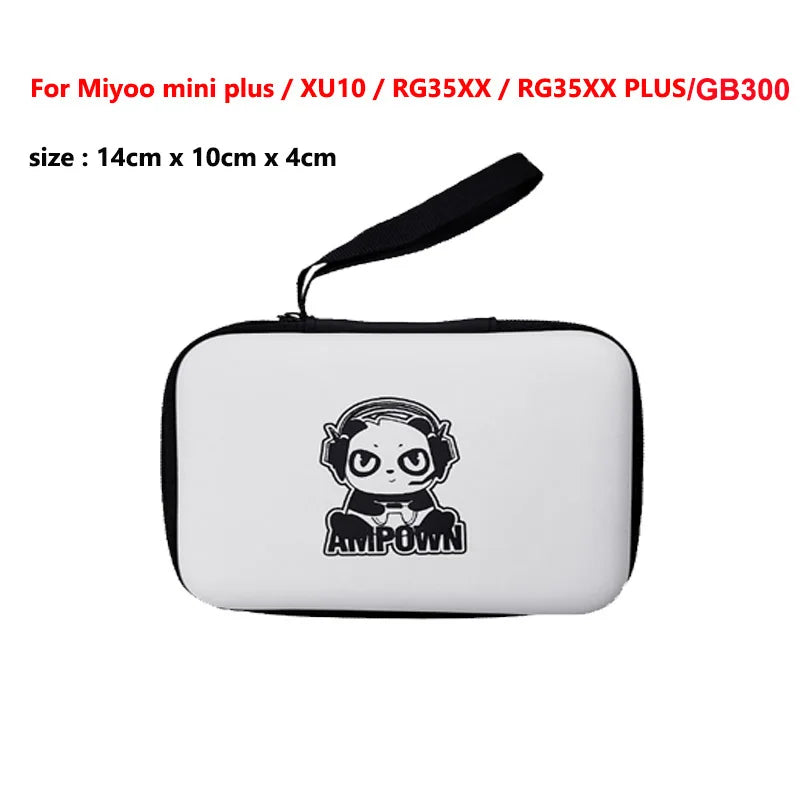 Portable Game Console Storage Case | Hard EVA Protective Travel Bag for R36S, Miyoo Mini Plus, RG35XX Plus, GB300