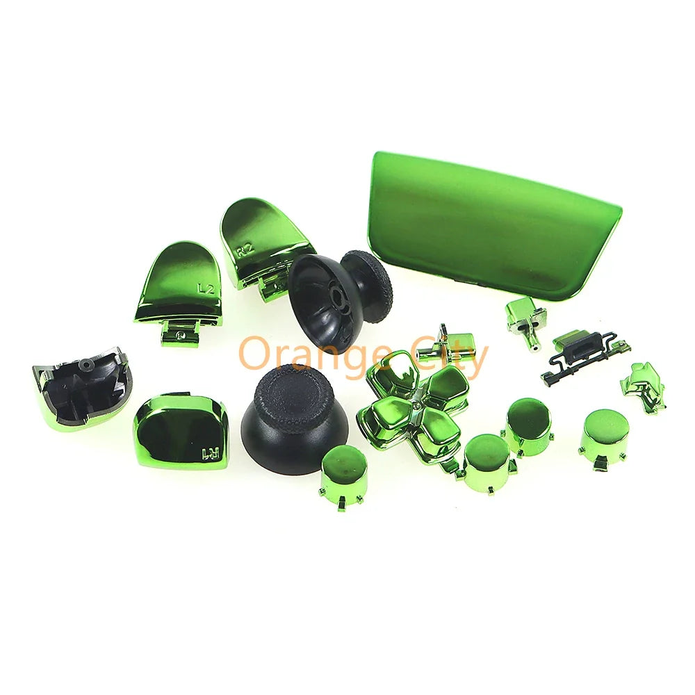 1Set Gamepad Full Set Buttons for PS5 3.0 V3.0 Electroplated Button Kit | Game Controller Accessories