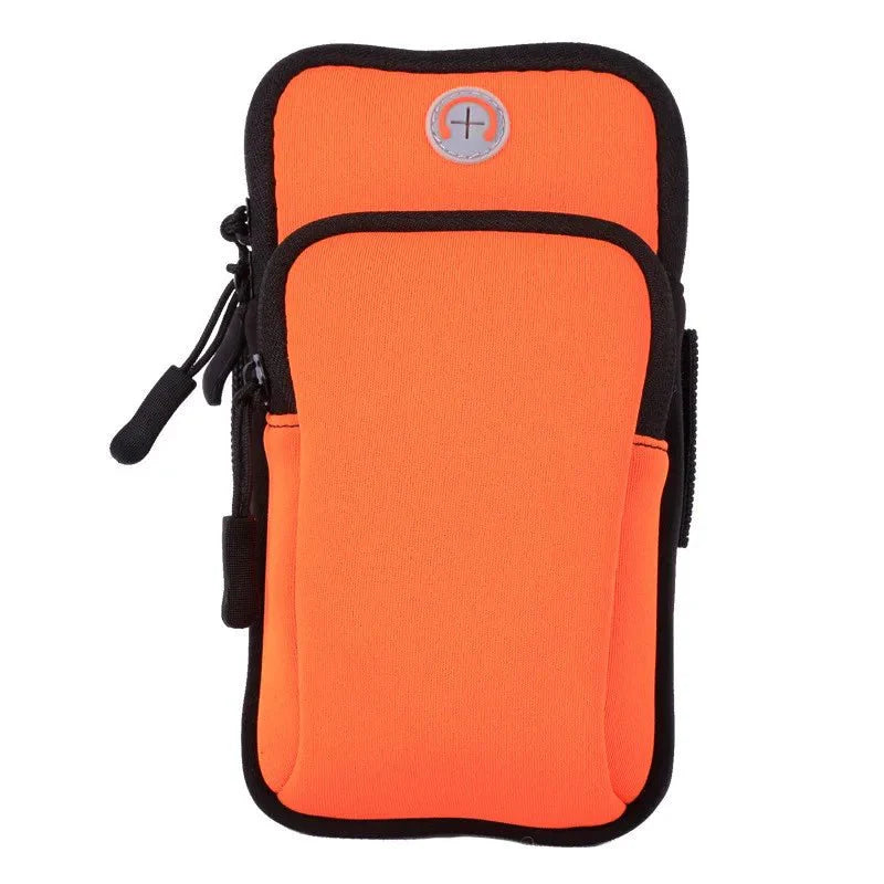 Running Arm Bag | Shockproof Adjustable Armband Pouch for Smartphones up to 6 Inches