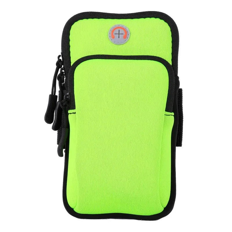 Running Arm Bag | Shockproof Adjustable Armband Pouch for Smartphones up to 6 Inches