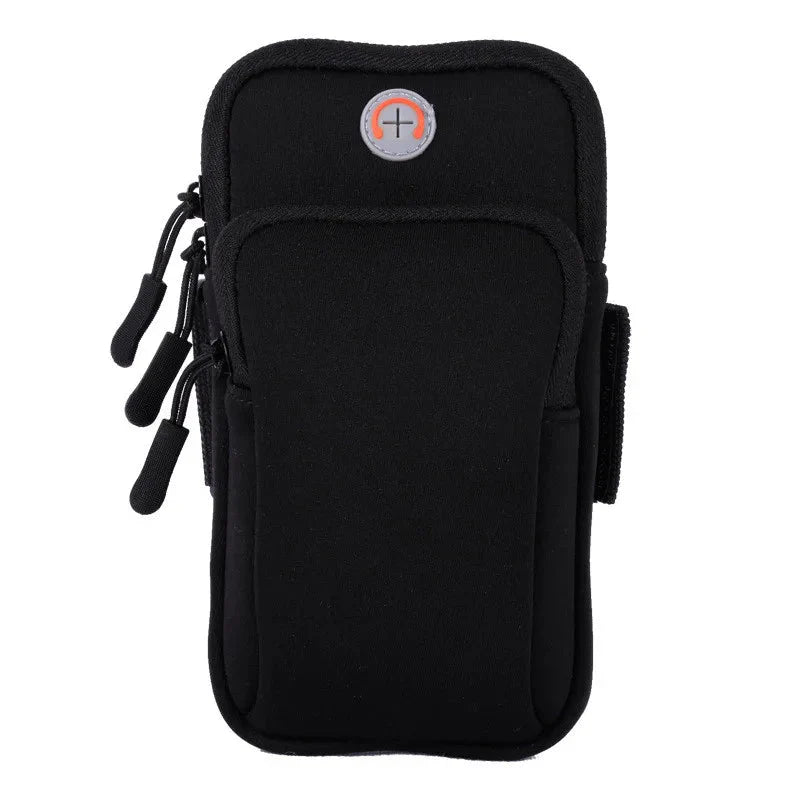 Running Arm Bag | Shockproof Adjustable Armband Pouch for Smartphones up to 6 Inches