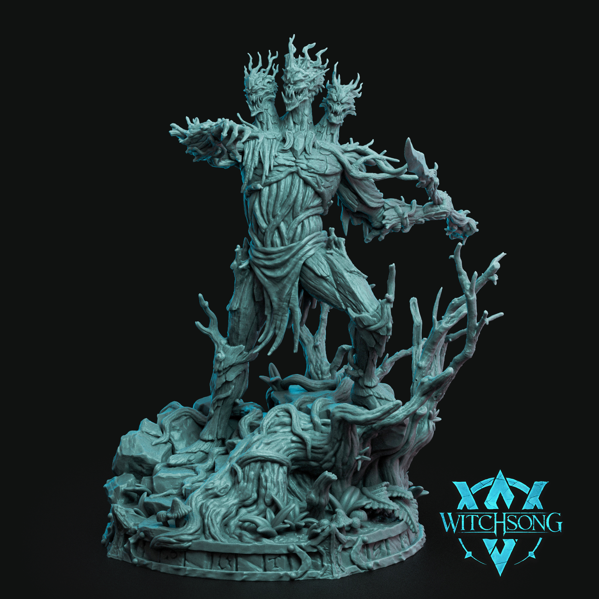 Dryad Kings – Treant Dungeons & Dragons Monster – Resin Miniature