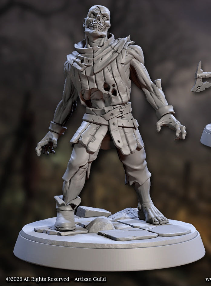 Zombie Walker – Dungeons & Dragons Monster – Resin Miniature