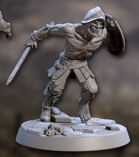 Zombie Walker – Dungeons & Dragons Monster – Resin Miniature
